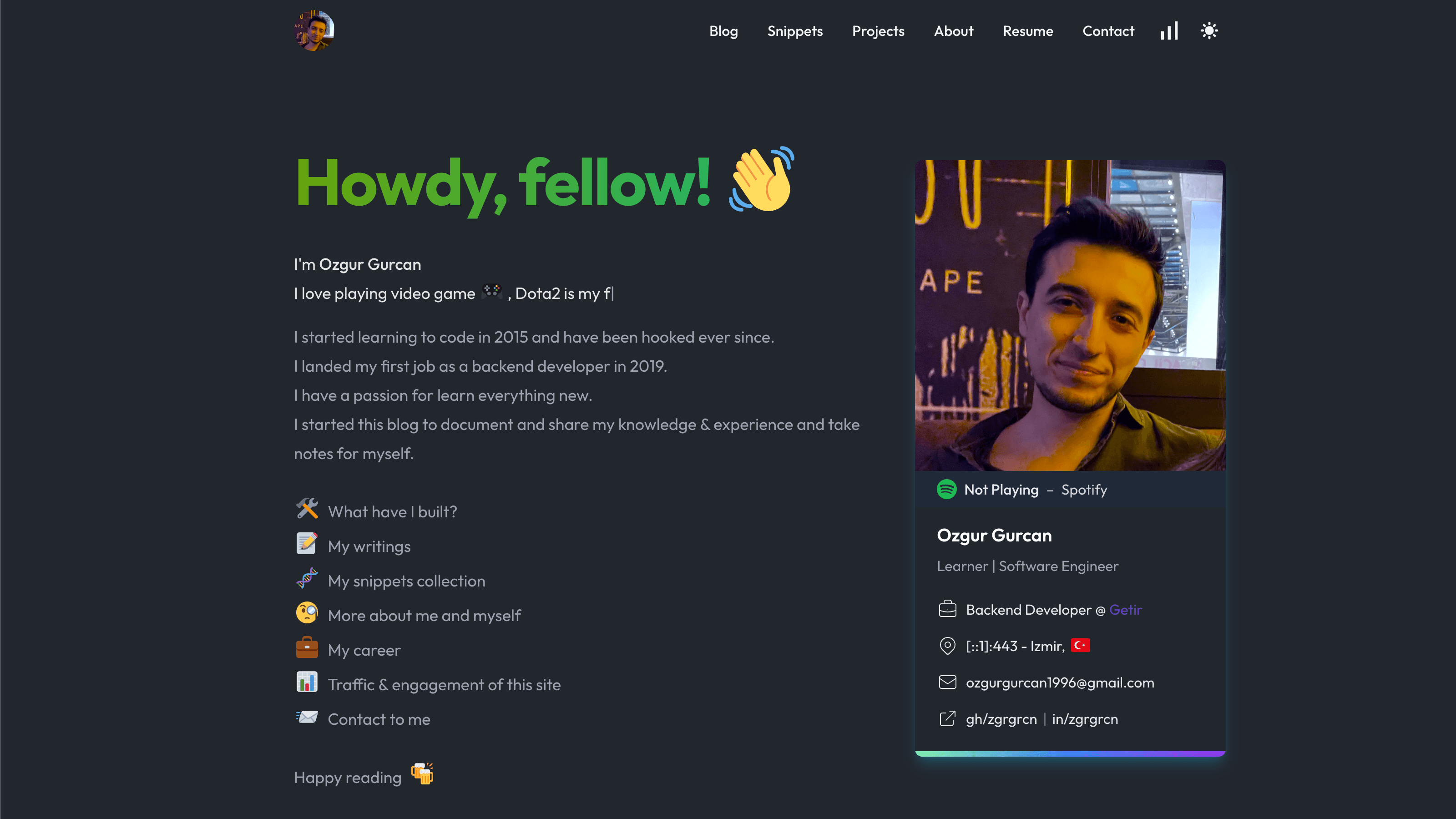 Personal Portfolio & Engineering Hub
